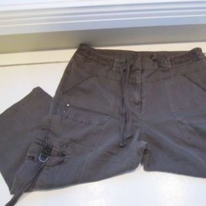 Sandro Plum Color Heath Cliff Capris